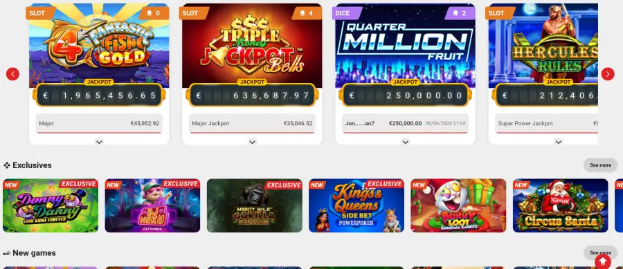 Circus casino online